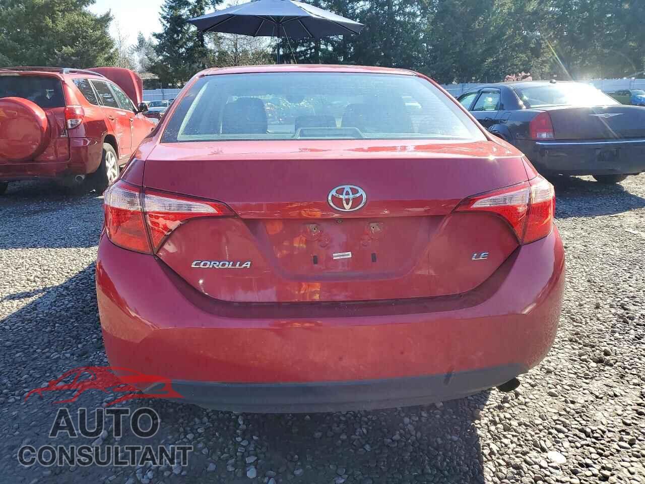 TOYOTA COROLLA 2017 - 2T1BURHE5HC882690