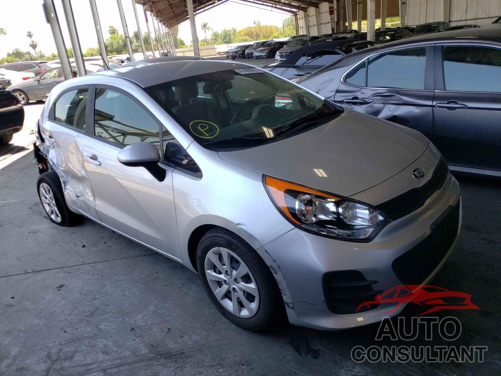 KIA RIO 2016 - KNADM5A39G6675457