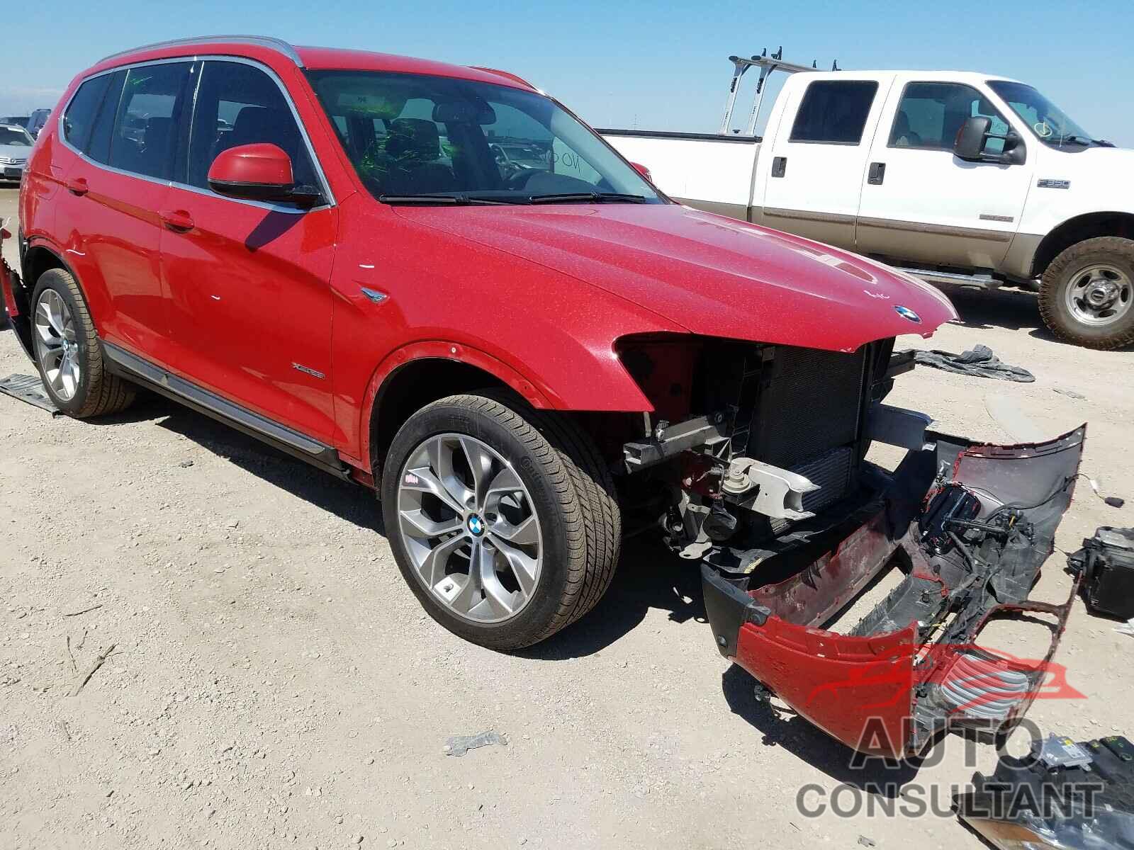 BMW X3 2016 - 5UXWX9C59G0D83479