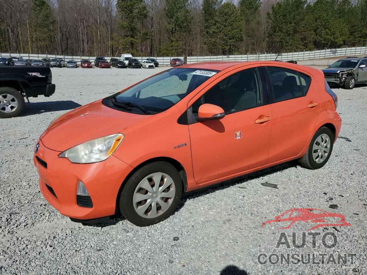 TOYOTA PRIUS 2012 - JTDKDTB35C1020992