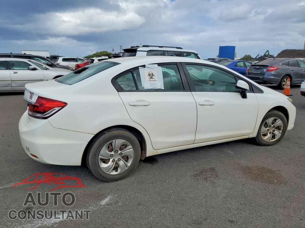 HONDA CIVIC 2013 - 19XFB2F53DE246475