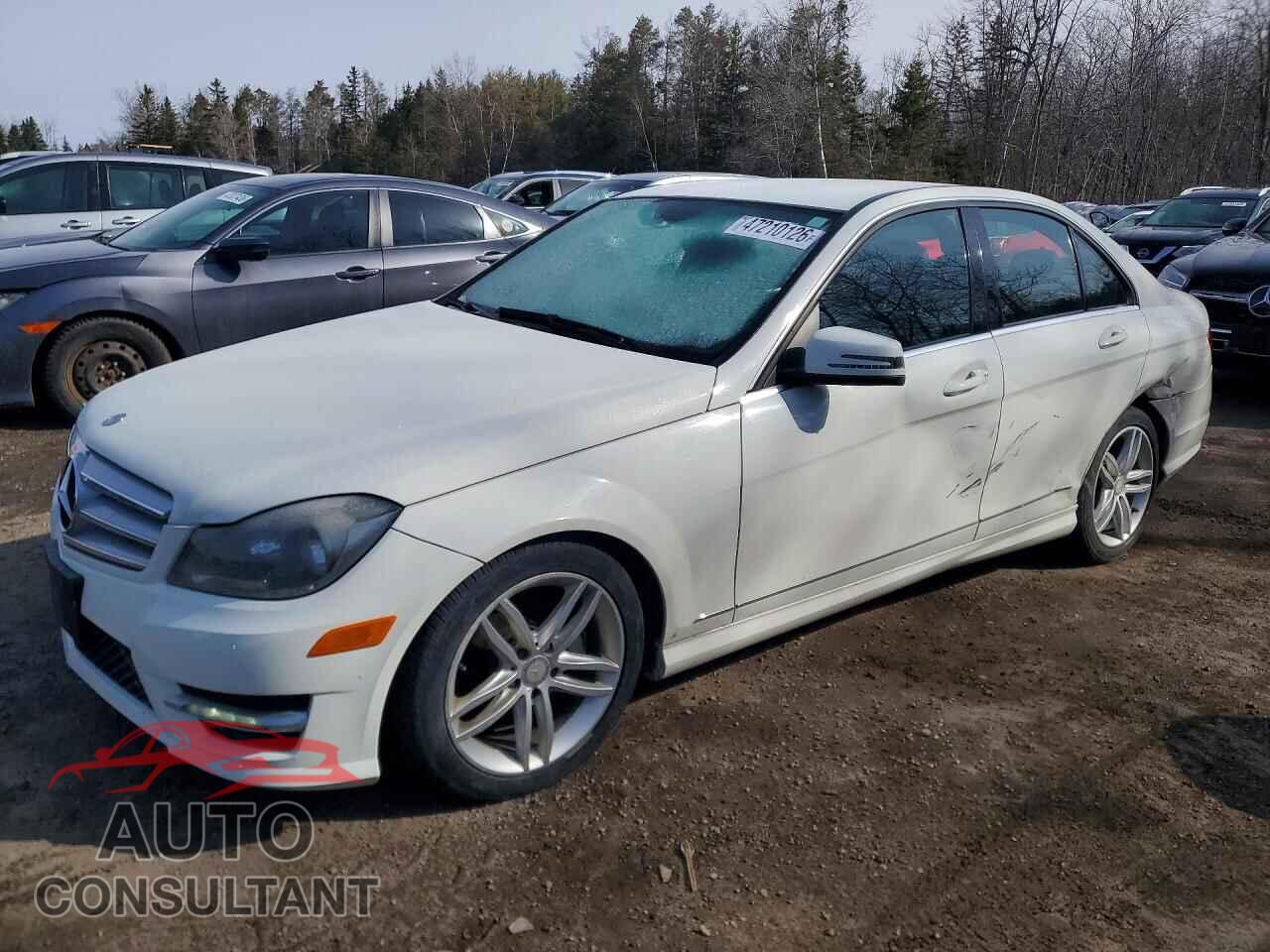 MERCEDES-BENZ C-CLASS 2012 - WDDGF8FB3CA734897