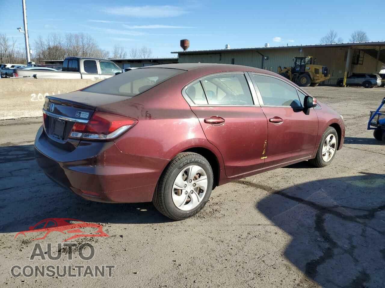 HONDA CIVIC 2013 - 19XFB2F59DE216283