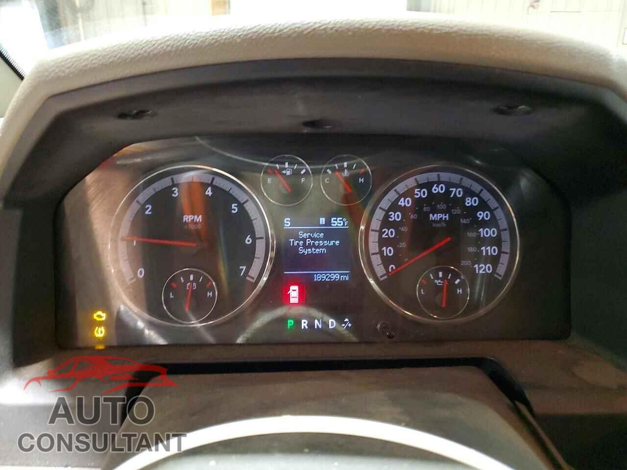 DODGE RAM 1500 2011 - 1D7RV1GP0BS698253