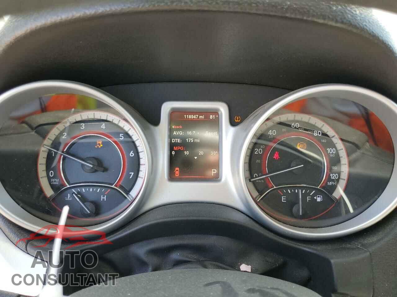 DODGE JOURNEY 2016 - 3C4PDCBGXGT181037