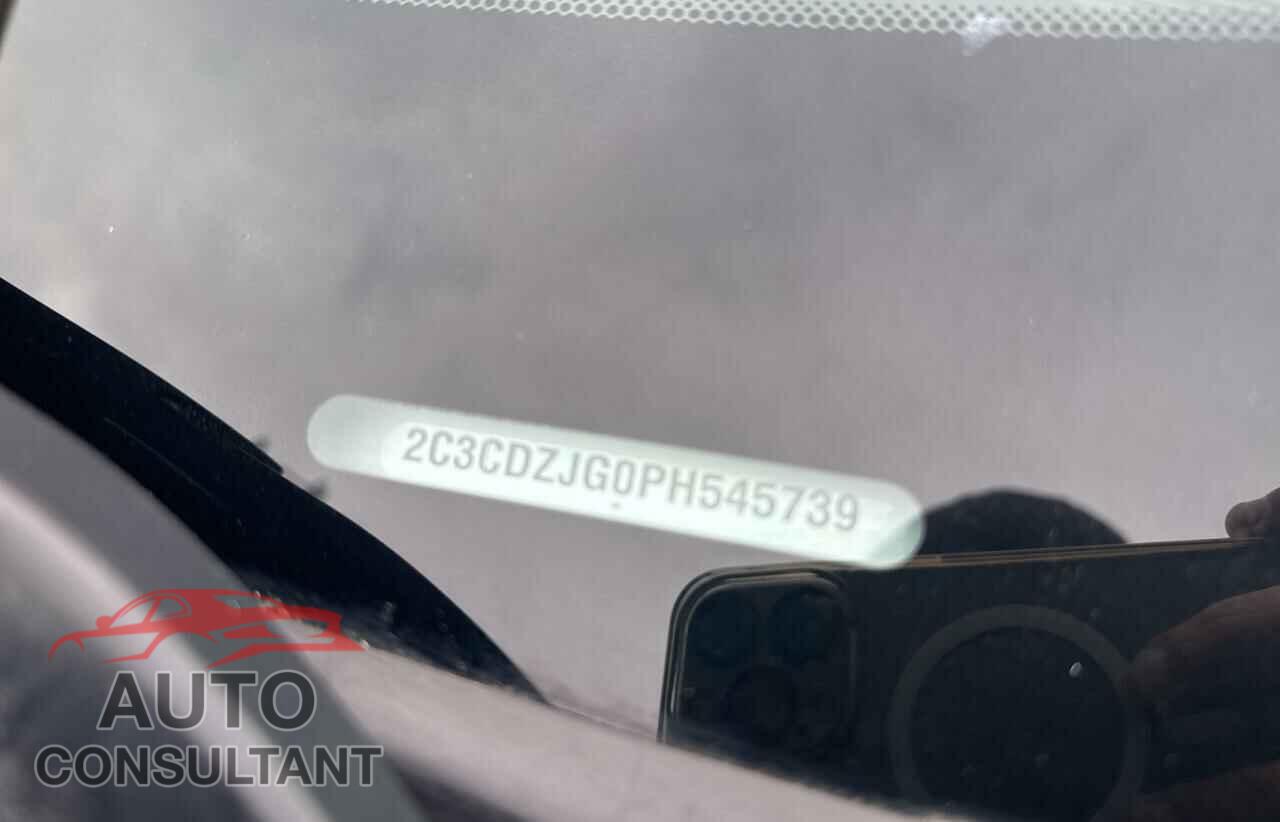 DODGE CHALLENGER 2023 - 2C3CDZJG0PH545739