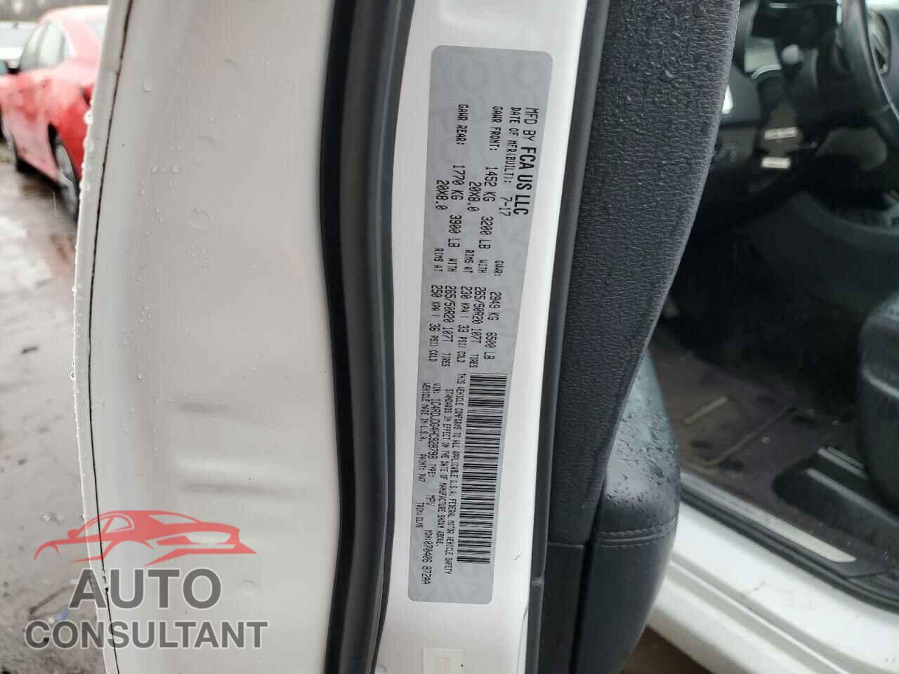 DODGE DURANGO 2017 - 1C4RDJDG4HC928798