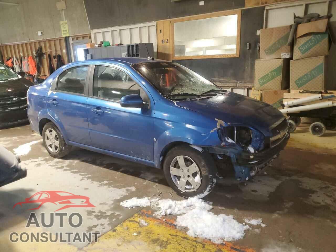 CHEVROLET AVEO 2009 - KL1TD56E49B617993