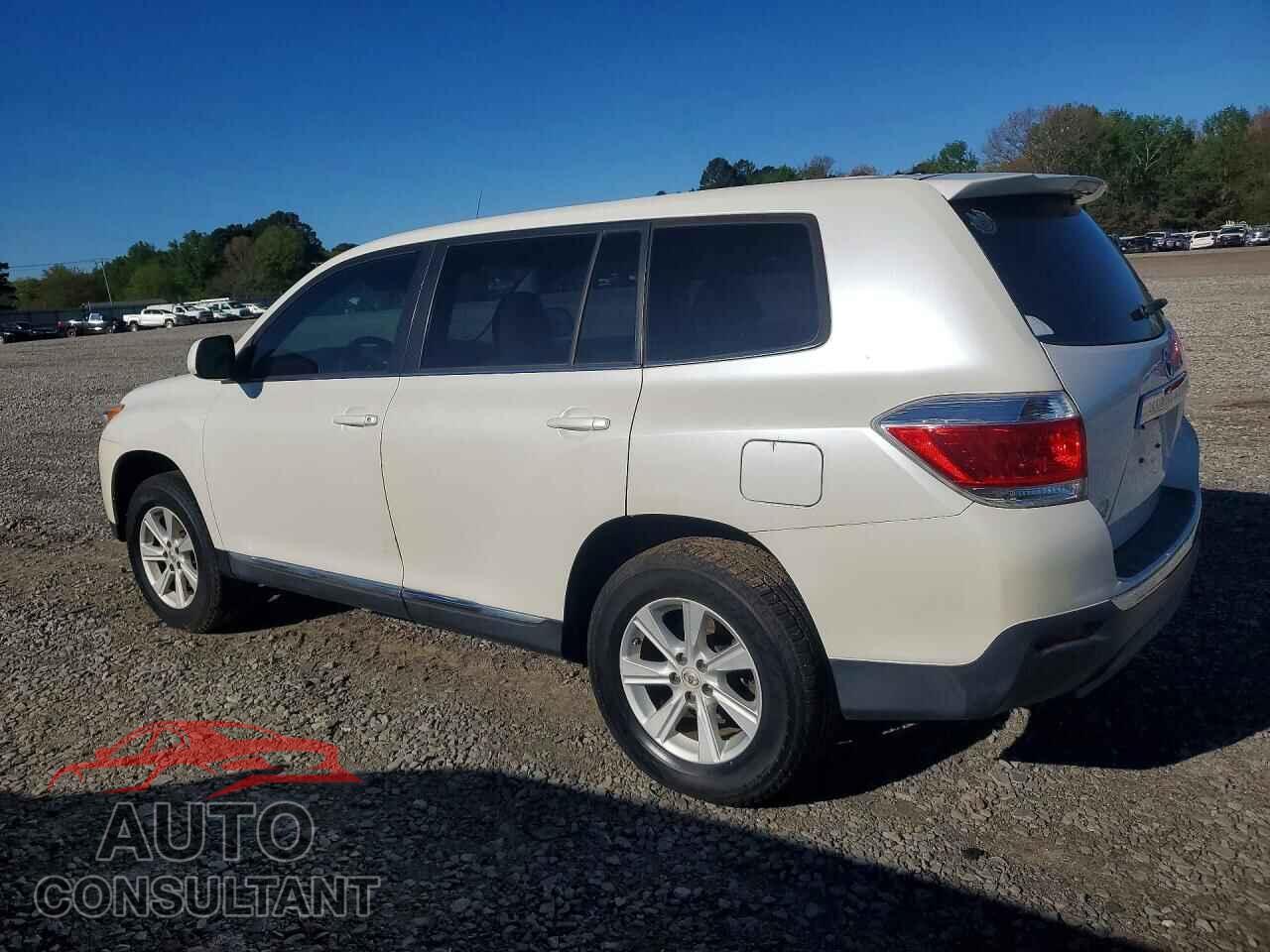 TOYOTA HIGHLANDER 2012 - 5TDZA3EH4CS025604