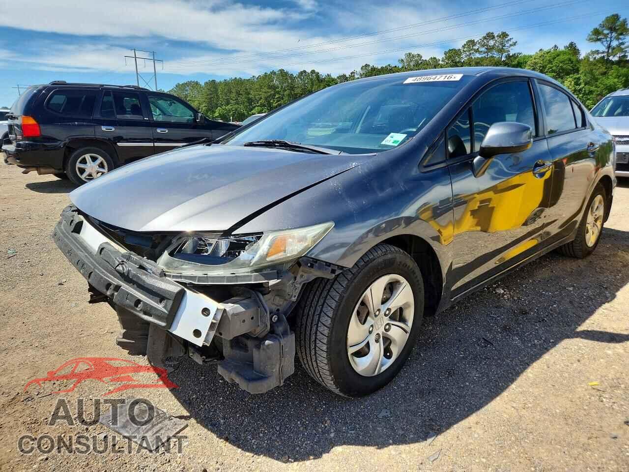 HONDA CIVIC 2013 - 2HGFB2F53DH594606