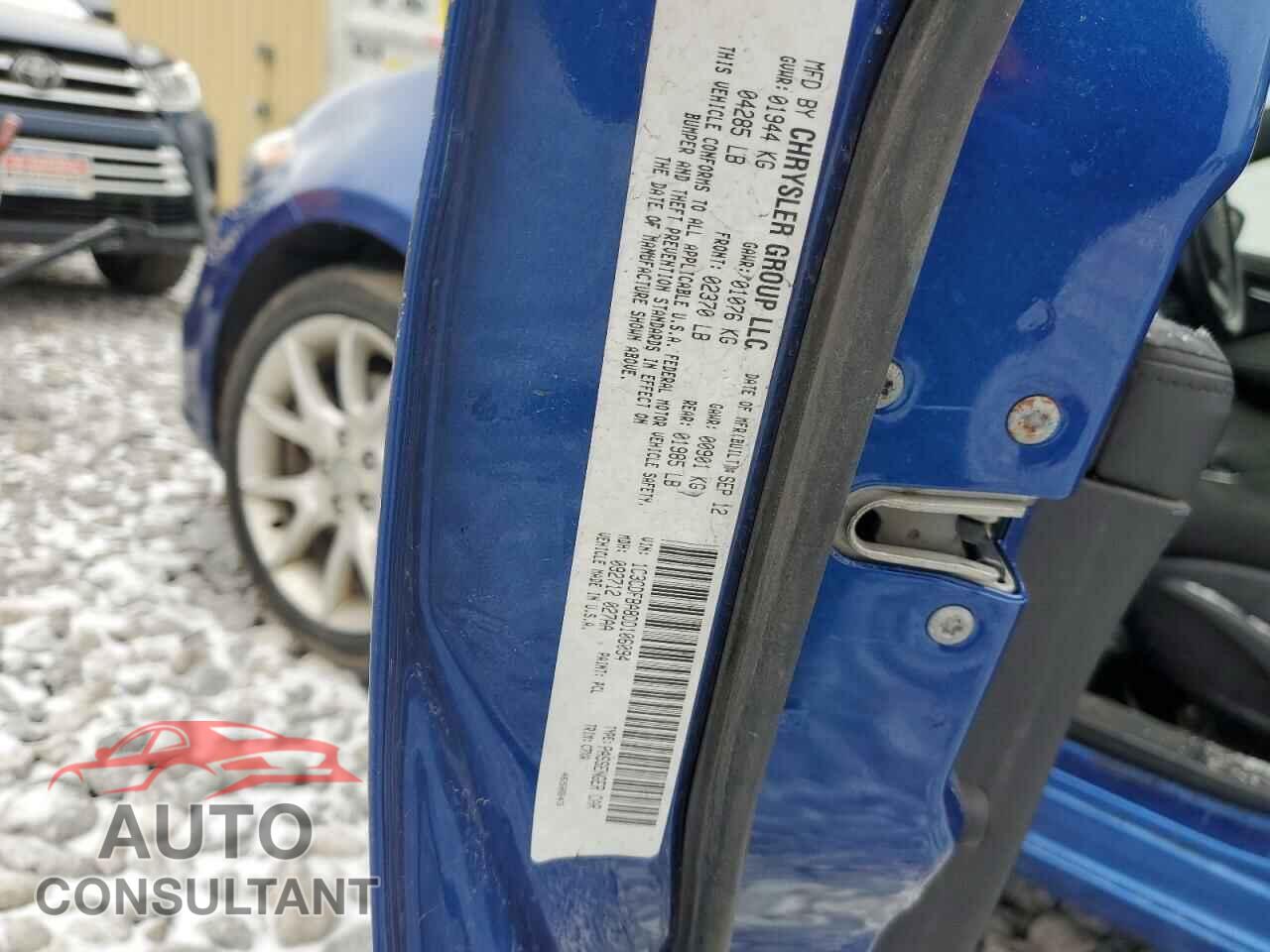 DODGE DART 2013 - 1C3CDFBA8DD106094