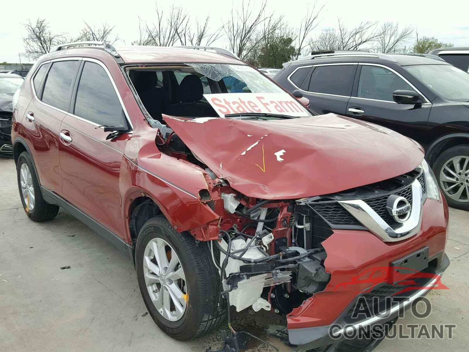 NISSAN ROGUE S 2015 - KNMAT2MT5FP563248