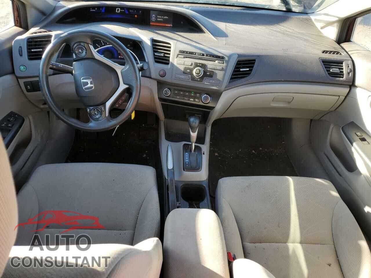 HONDA CIVIC 2012 - 2HGFB2F44CH015709