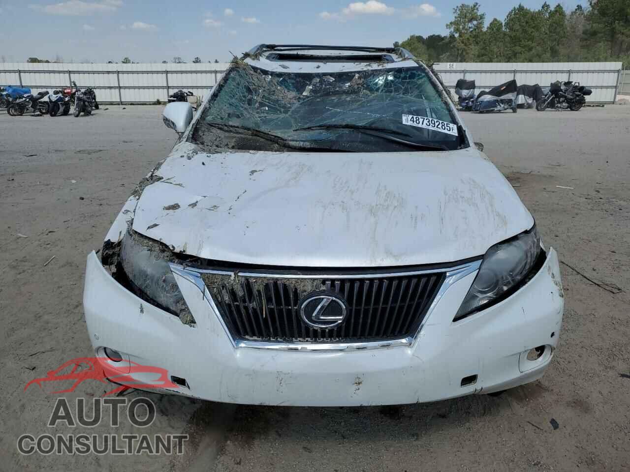 LEXUS RX350 2012 - 2T2ZK1BA5CC079300