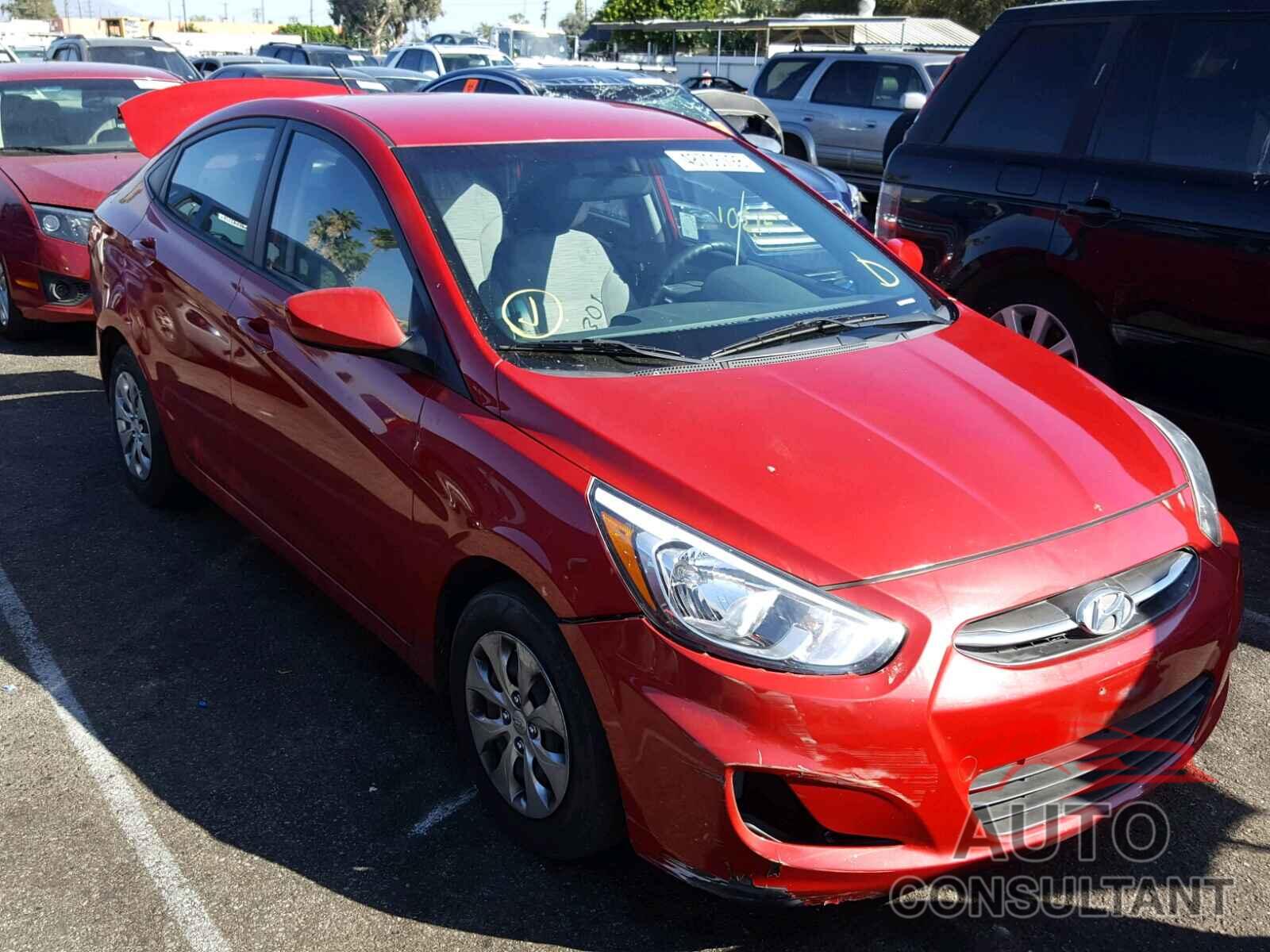 HYUNDAI ACCENT 2015 - KMHCT4AE1FU835205