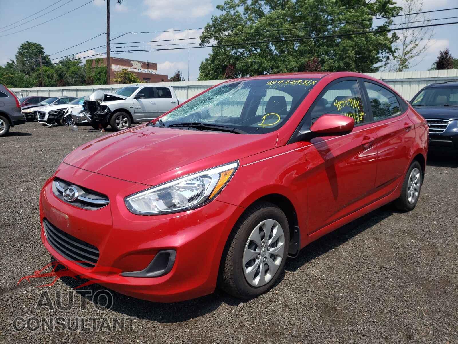HYUNDAI ACCENT 2016 - KMHCT4AE1GU050376