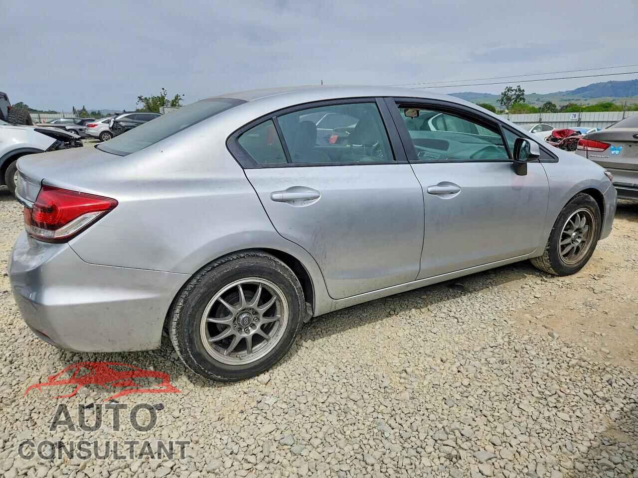 HONDA CIVIC 2013 - 19XFB2F57DE245345