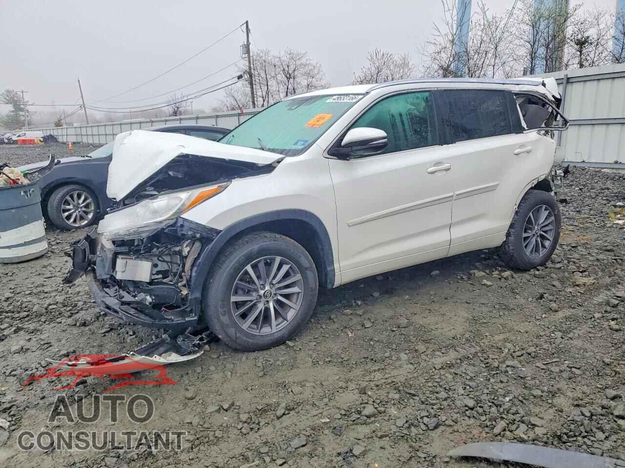 TOYOTA HIGHLANDER 2017 - 5TDJZRFH4HS431266