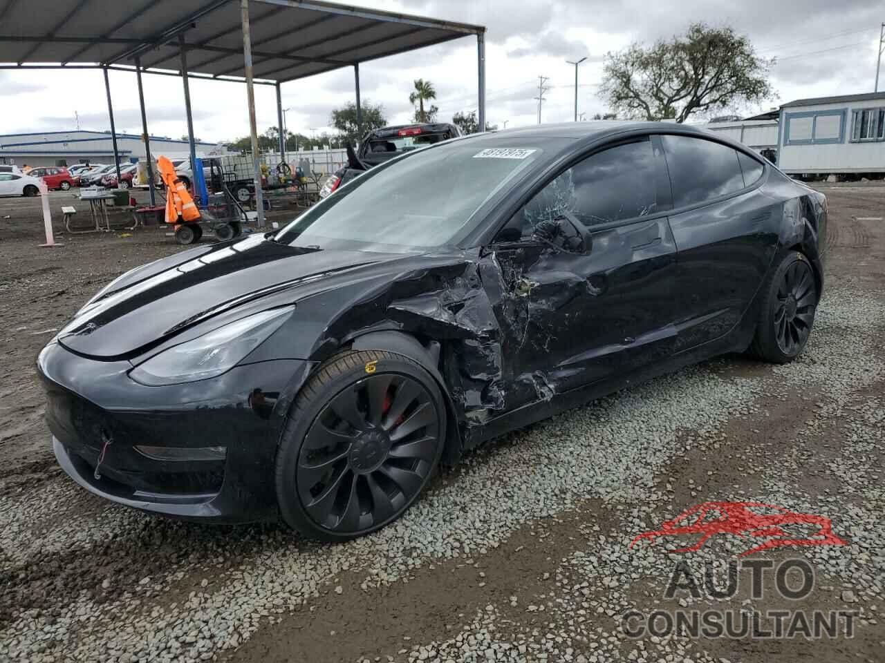 TESLA MODEL 3 2021 - 5YJ3E1EC0MF075439