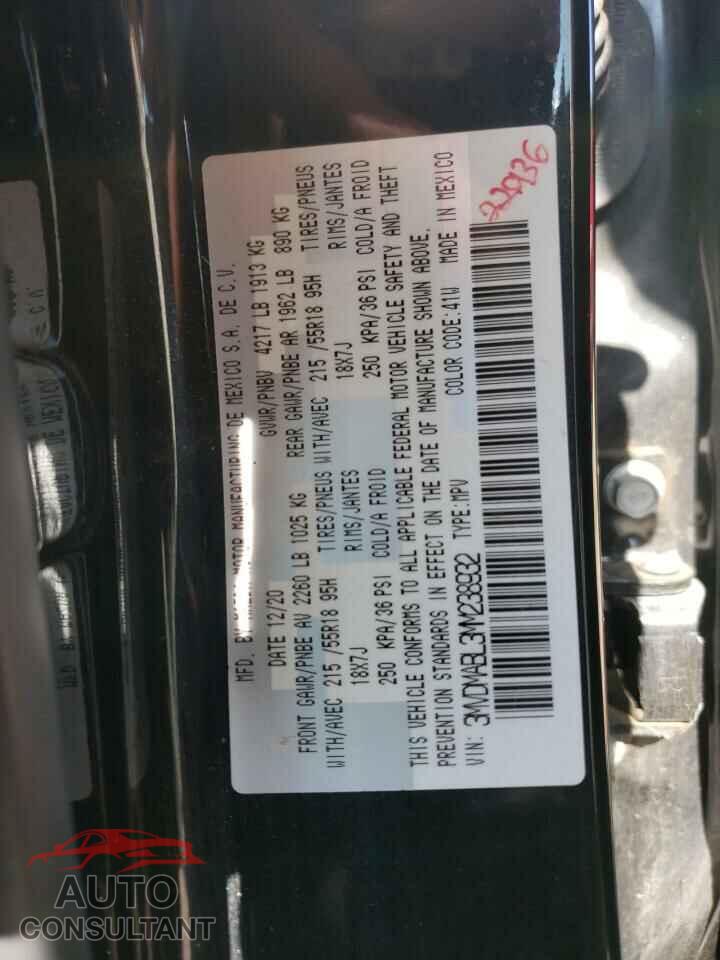 MAZDA CX30 2021 - 3MVDMABL3MM238932