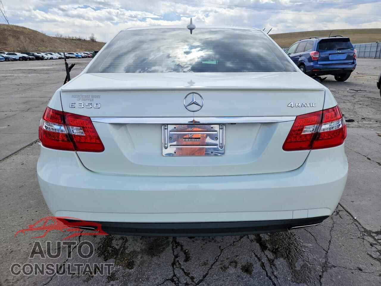 MERCEDES-BENZ E-CLASS 2012 - WDDHF8JB8CA638632