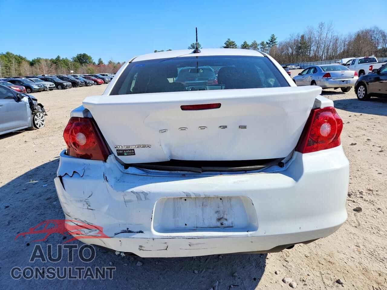 DODGE AVENGER 2013 - 1C3CDZAB7DN563288