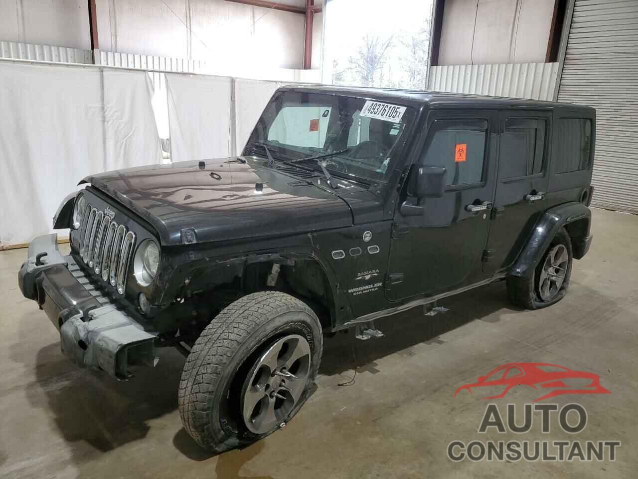 JEEP WRANGLER 2017 - 1C4HJWEG6HL661146