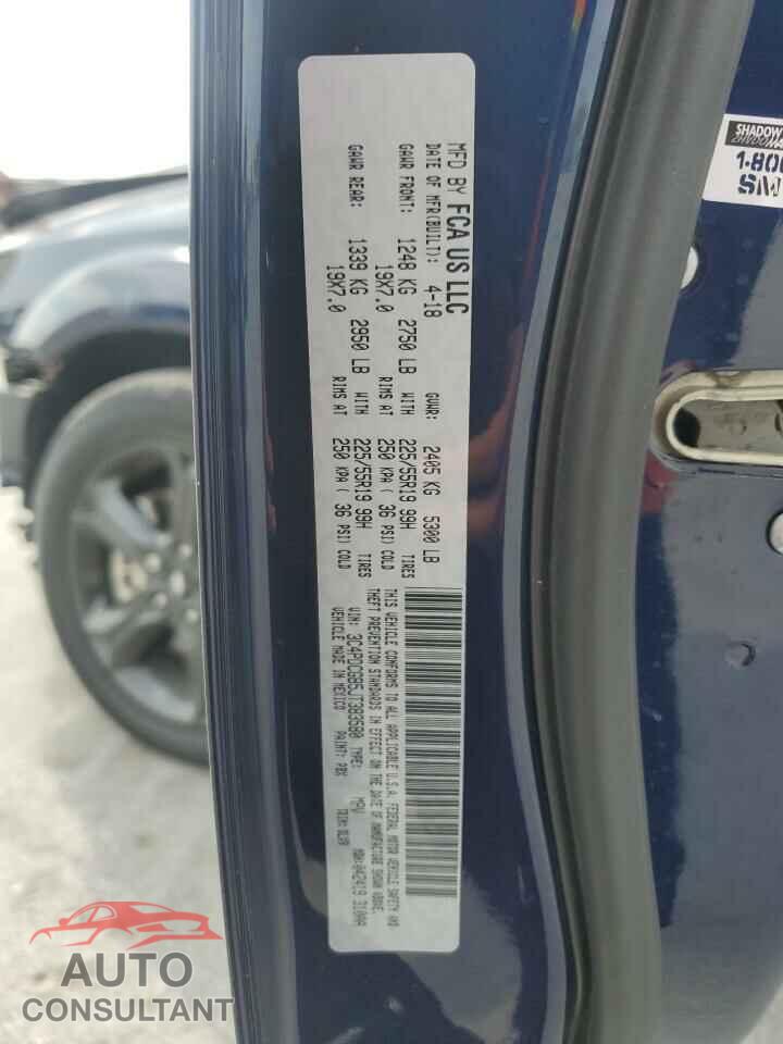 DODGE JOURNEY 2018 - 3C4PDCGB5JT383580