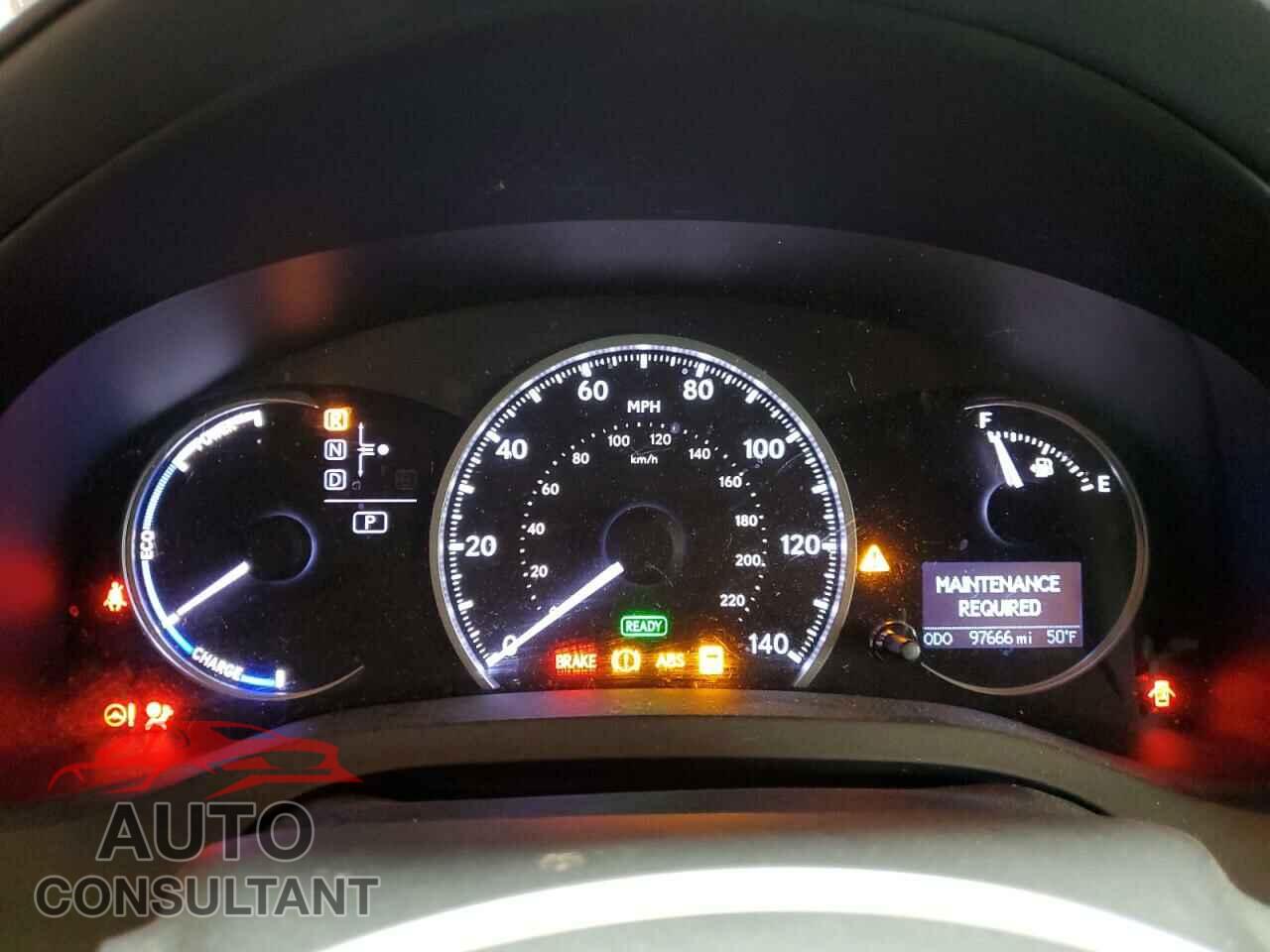 LEXUS CT 200 2013 - JTHKD5BH1D2128608