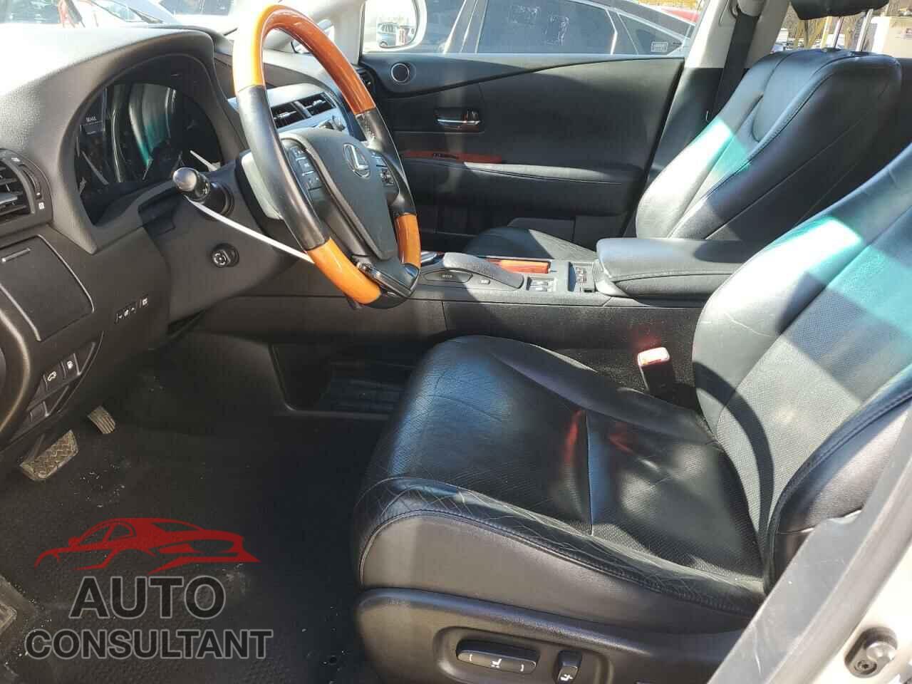LEXUS RX350 2010 - 2T2BK1BA1AC053033