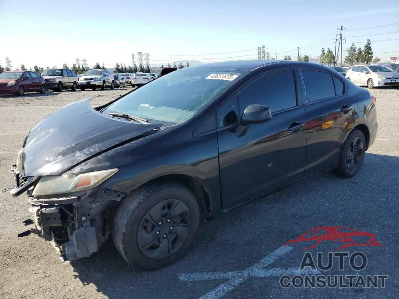 HONDA CIVIC 2013 - 19XFB2F59DE209964