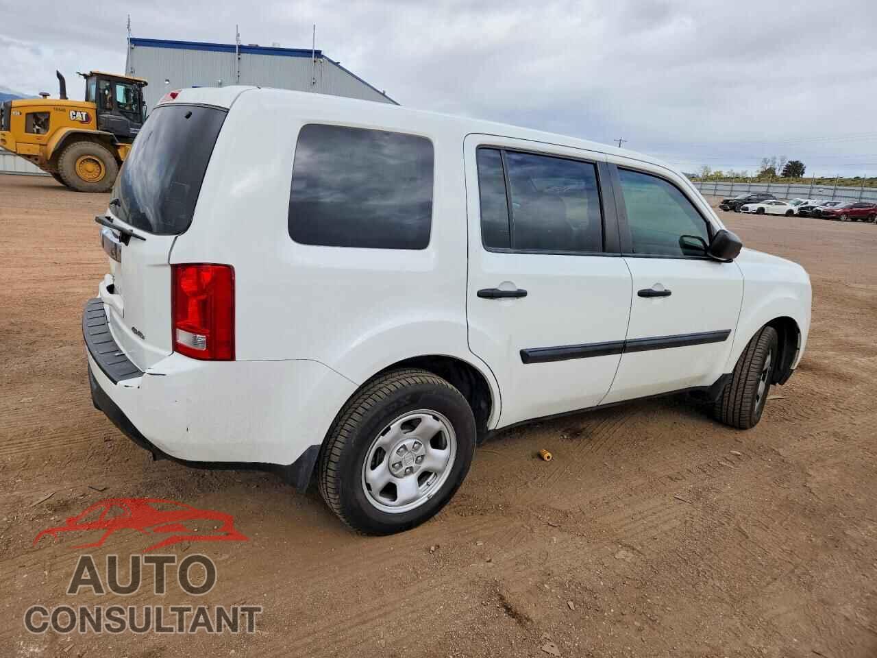 HONDA PILOT 2013 - 5FNYF4H2XDB085712