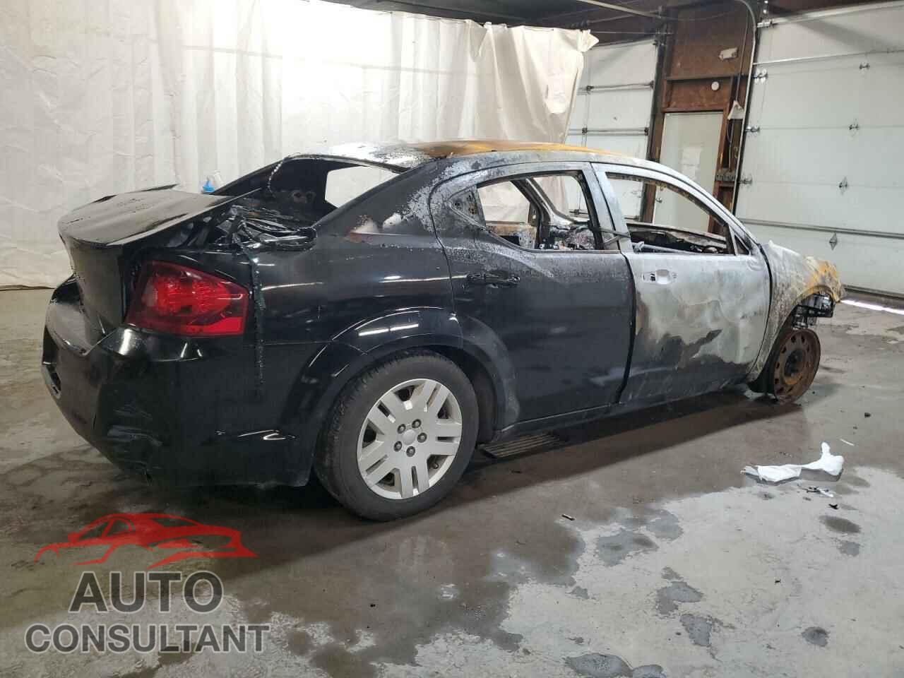 DODGE AVENGER 2012 - 1C3CDZAB8CN136653