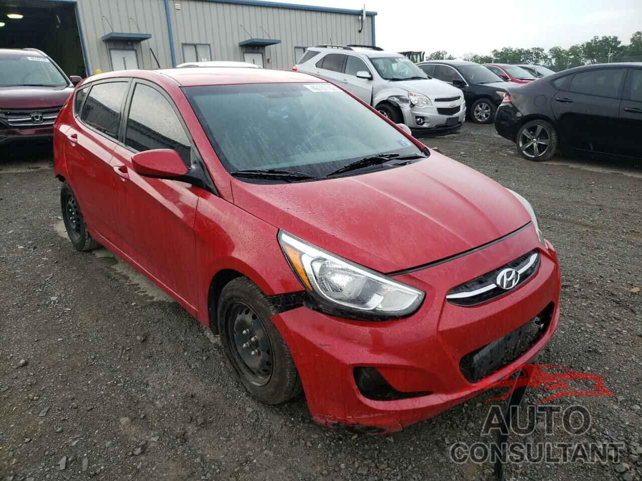 HYUNDAI ACCENT 2016 - KMHCT5AE9GU256633