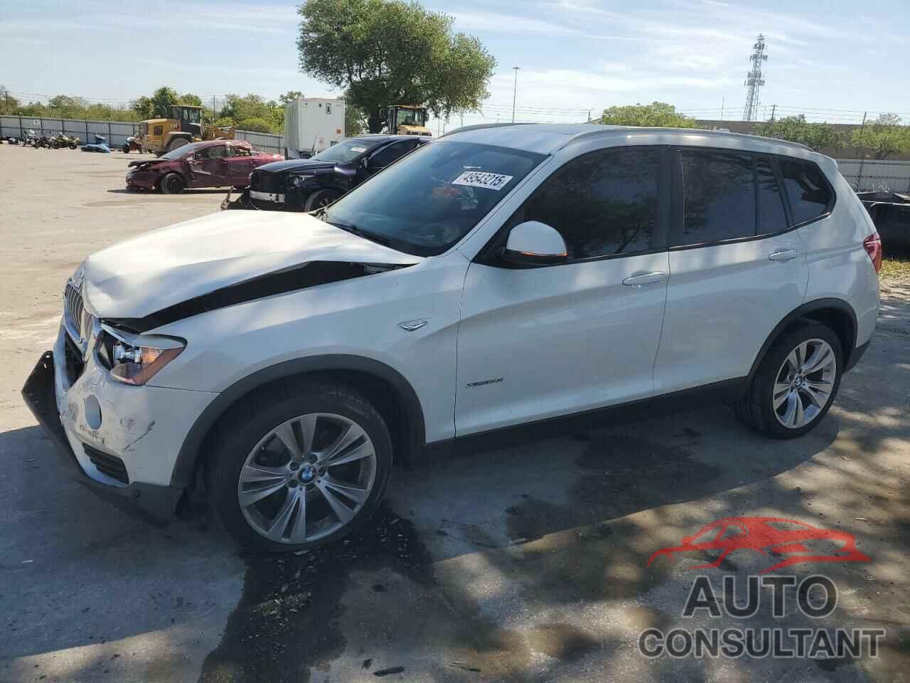 BMW X3 2016 - 5UXWX9C59G0D86480