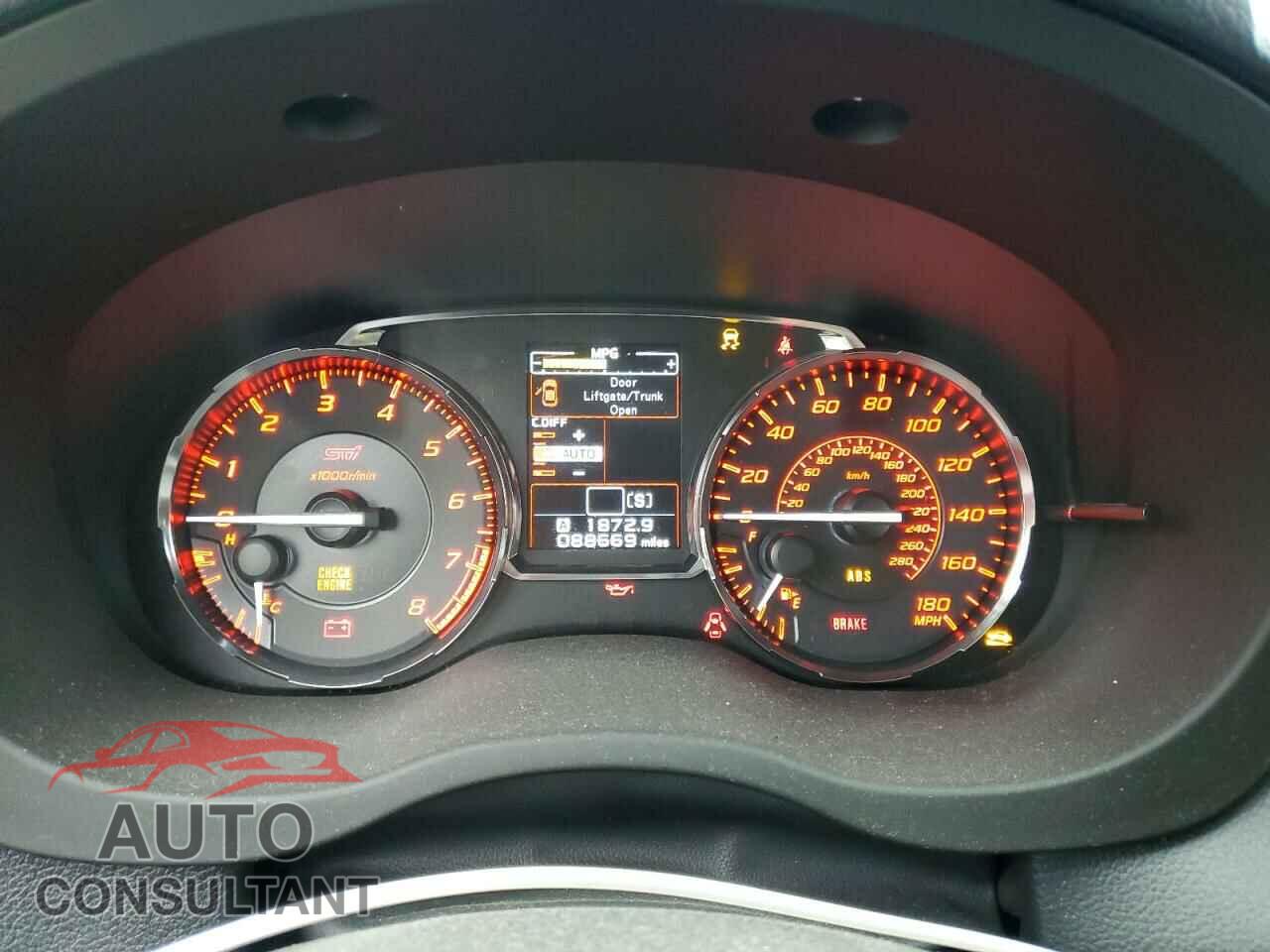 SUBARU WRX 2017 - JF1VA2M67H9820053