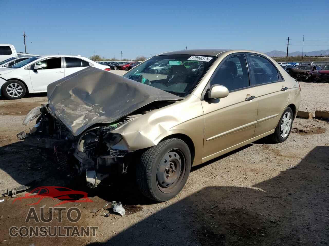 KIA SPECTRA 2009 - KNAFE222995667202