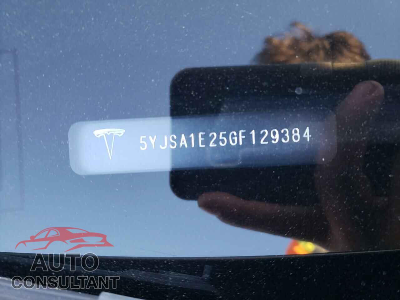 TESLA MODEL S 2016 - 5YJSA1E25GF129384