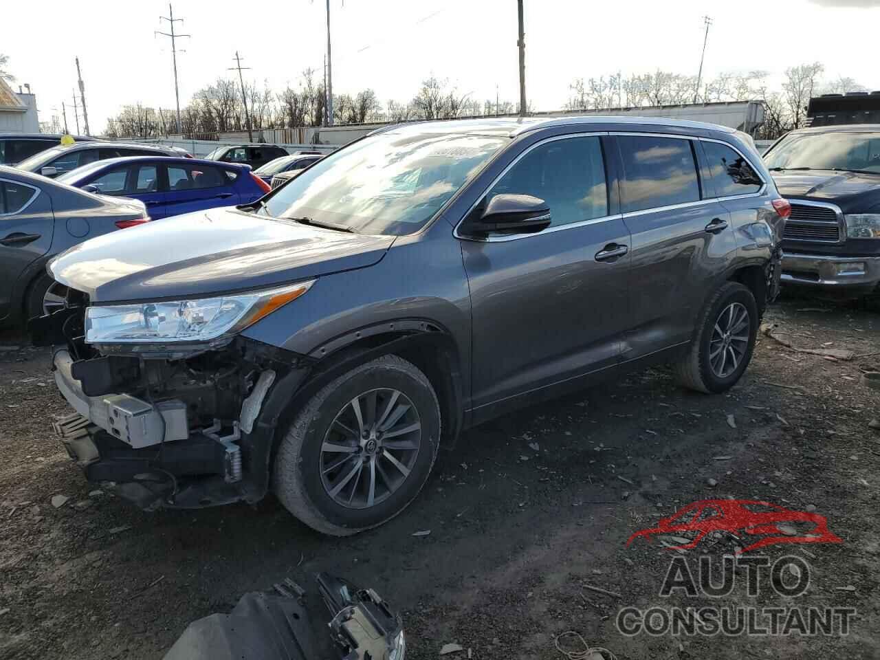 TOYOTA HIGHLANDER 2017 - 5TDJZRFH6HS471221