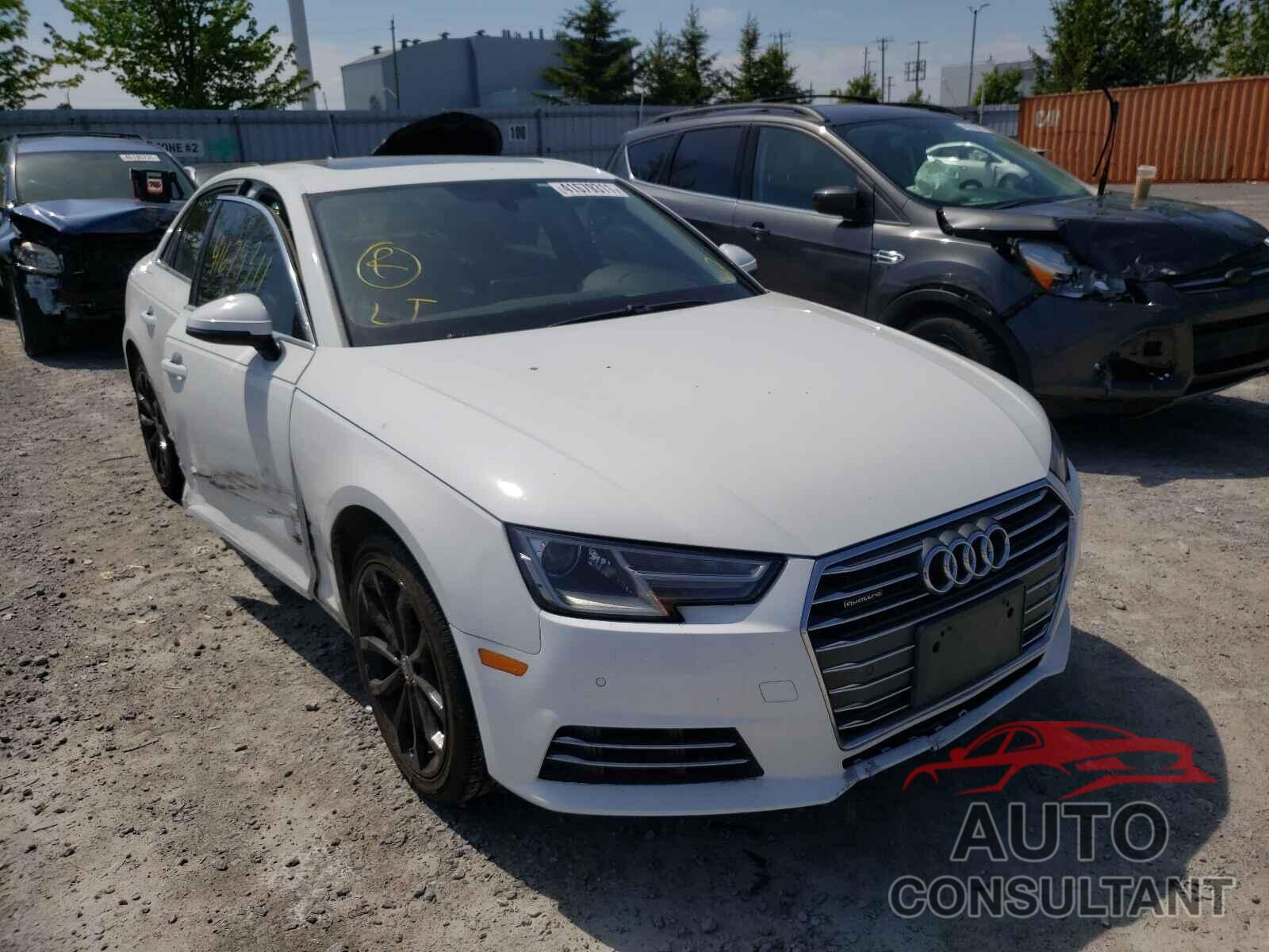 AUDI A4 2017 - WAUBNAF49HN007051