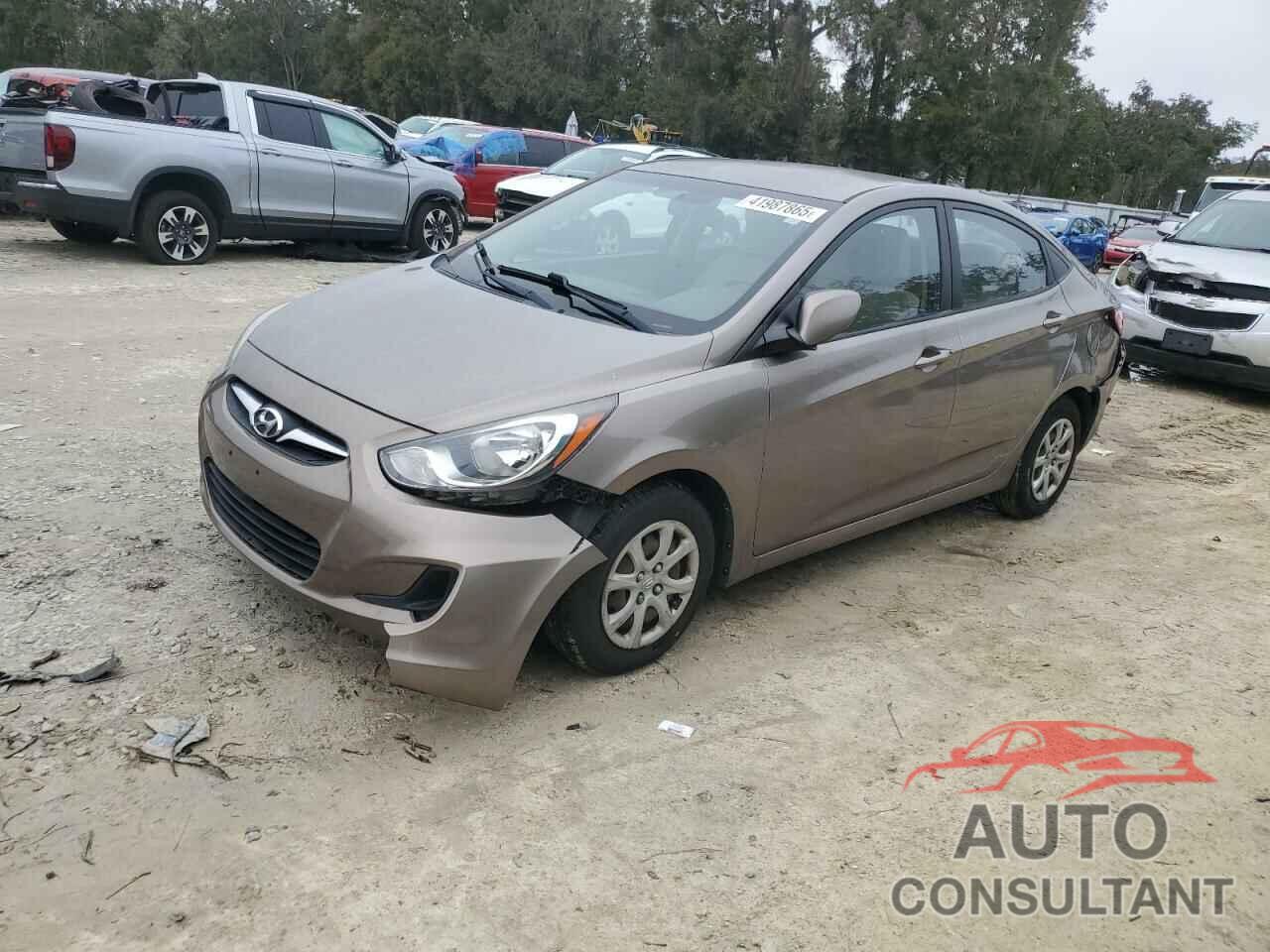 HYUNDAI ACCENT 2012 - KMHCT4AE2CU244053