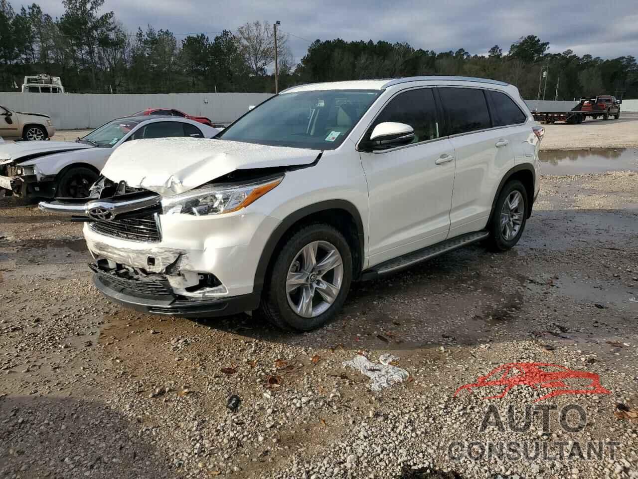 TOYOTA HIGHLANDER 2016 - 5TDYKRFH5GS172966