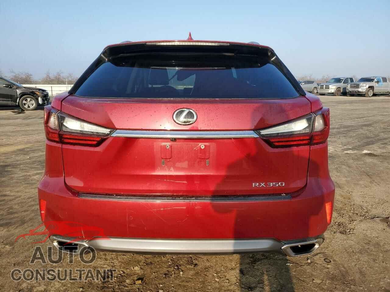 LEXUS RX350 2017 - 2T2ZZMCA2HC041977
