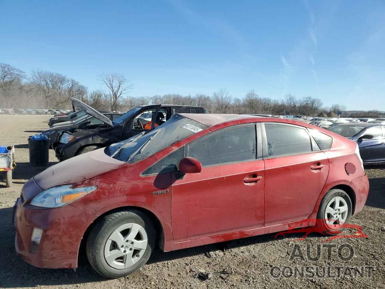 TOYOTA PRIUS 2011 - JTDKN3DU9B0247853