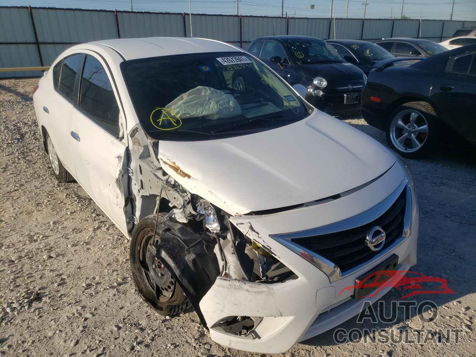 NISSAN VERSA 2016 - 3N1CN7AP0GL846390