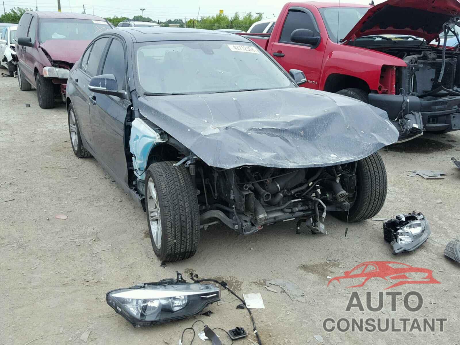 BMW 3 SERIES 2015 - WBA3C3C5XFK201427
