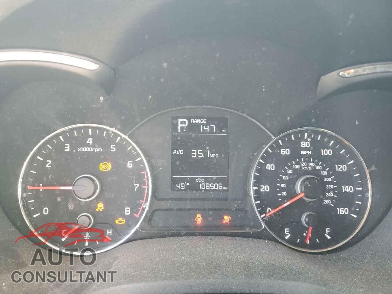 KIA FORTE 2017 - 3KPFK4A79HE101936