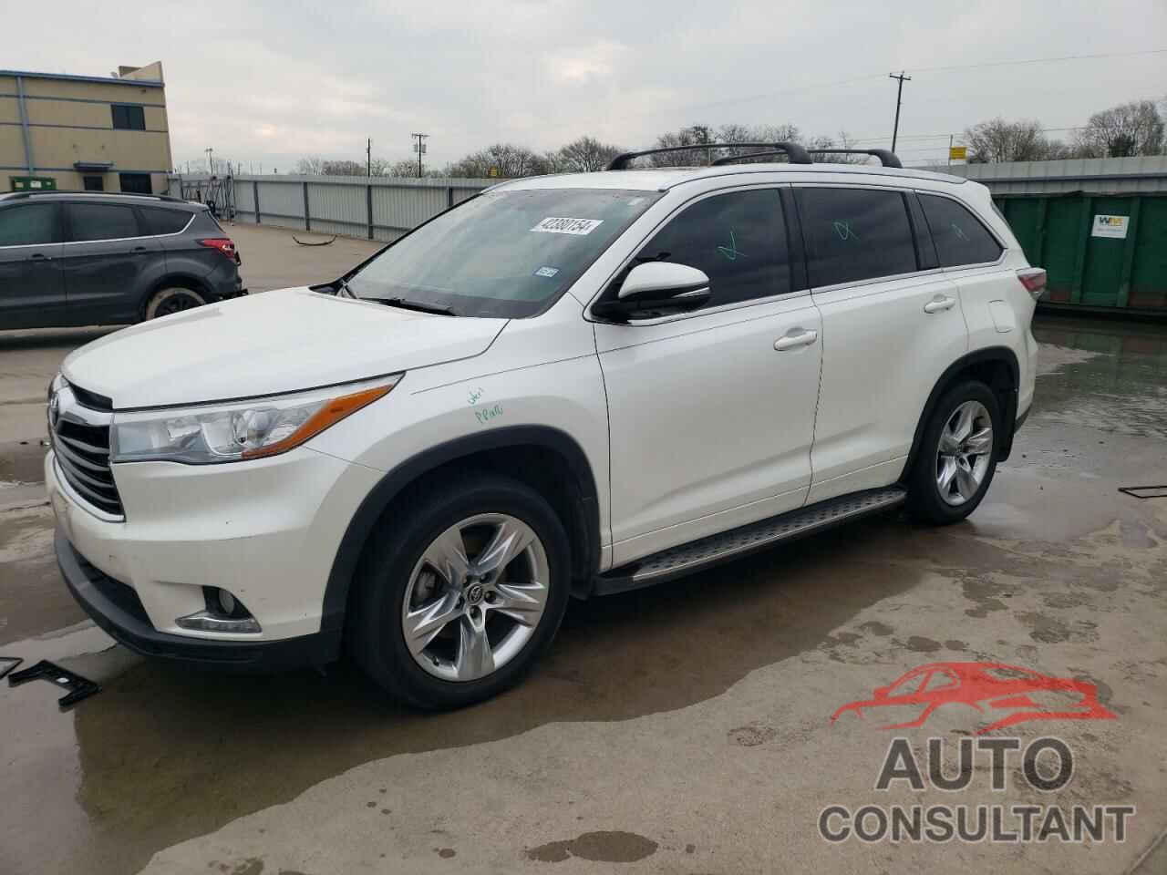 TOYOTA HIGHLANDER 2016 - 5TDYKRFH4GS138775