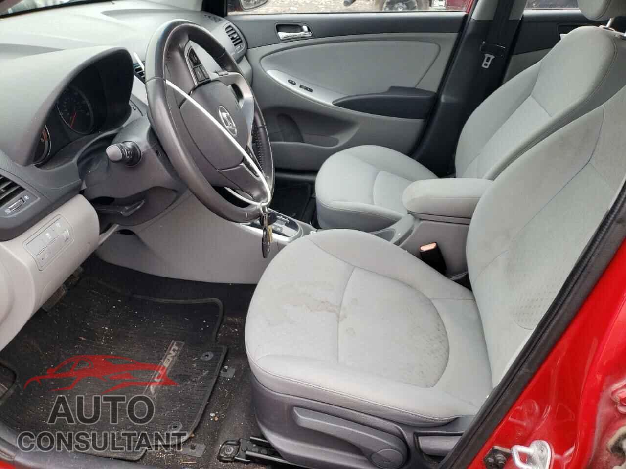 HYUNDAI ACCENT 2014 - KMHCU5AE4EU153680