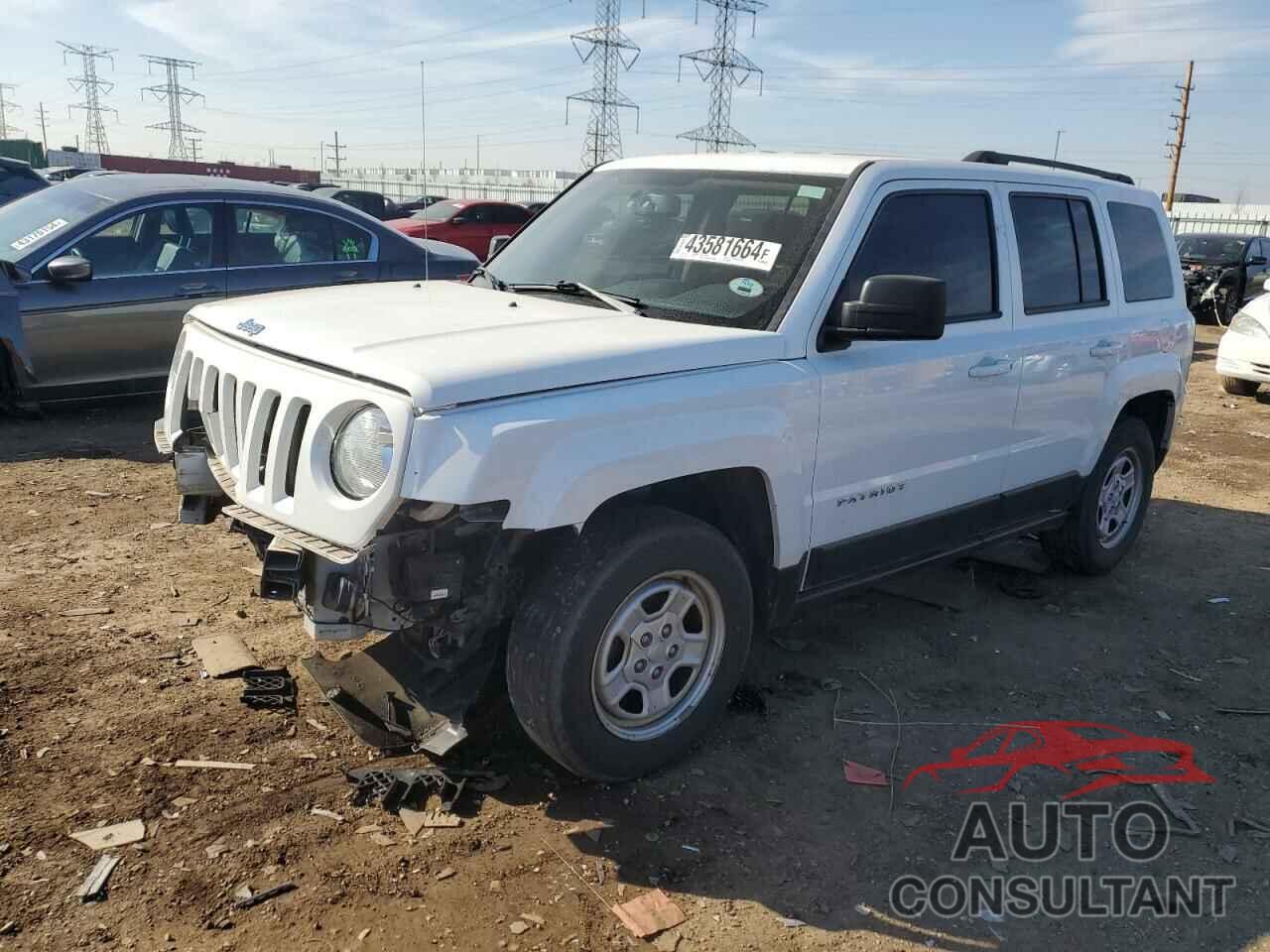 JEEP PATRIOT 2016 - 1C4NJPBB4GD808686